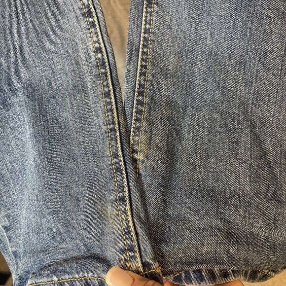 Levis 541 Jeans Mens 32x35 Blue Athletic Tapered Fit Denim Pants Chore Outdoor - Picture 2 of 7